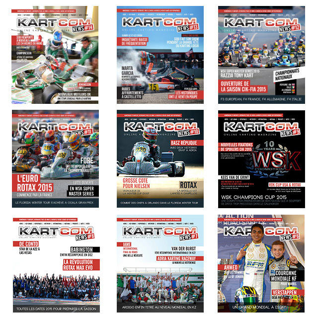 Kartcom News, le magazine de karting digital gratuit à lire ou relire pendant les vacances