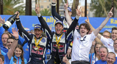 Volkwagen Rally win Andreas Mikkelsen
