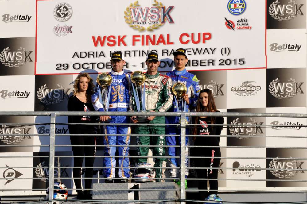 The WSK season ends with the WSK Final Cup.