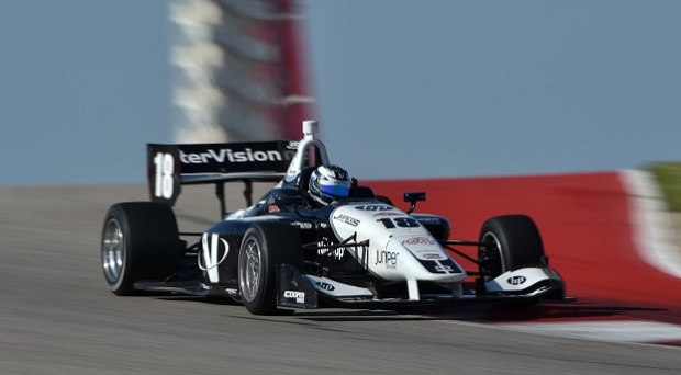 Kyle Kaiser Paces Indy Lights Field at Chris Griffis Memorial Mazda Road to Indy Test