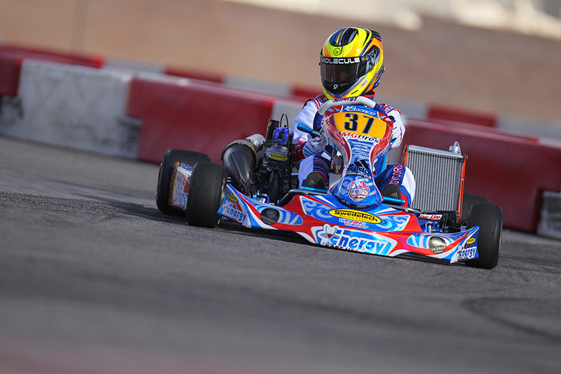 COOK SHOWS SPEED ABOARD NEW ENERGY CHASSIS AND NOW TRAVELS TO RMCGF IN PORTUGAL