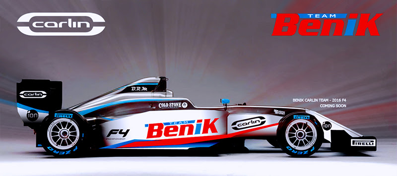 BENIK ANNOUNCES LAUNCH OF US FIA FORMULA 4 TEAM