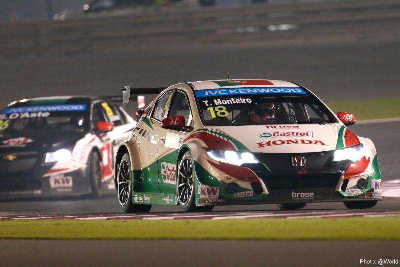 Tiago Monteiro completes his strongest FIA WTCC season with two top 10 finishes