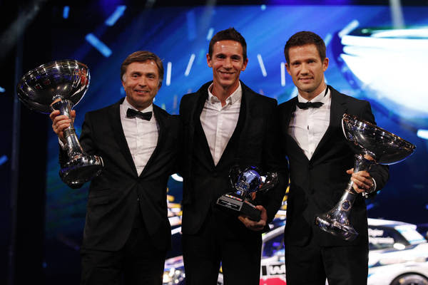 Three WRC trophies for Volkswagen – Rally World Champions honoured in Paris