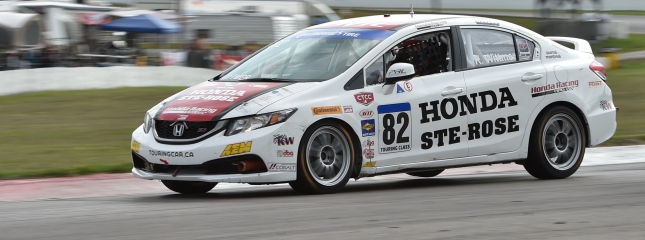 Karl Wittmer in Super Touring Class while brother Nick competes in the USA