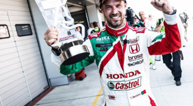 Tiago Monteiro is thrilled to confirm that he will be racing for the Honda Racing