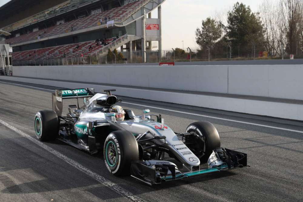 2016 Barcelona Test One – Day Four Mercedes