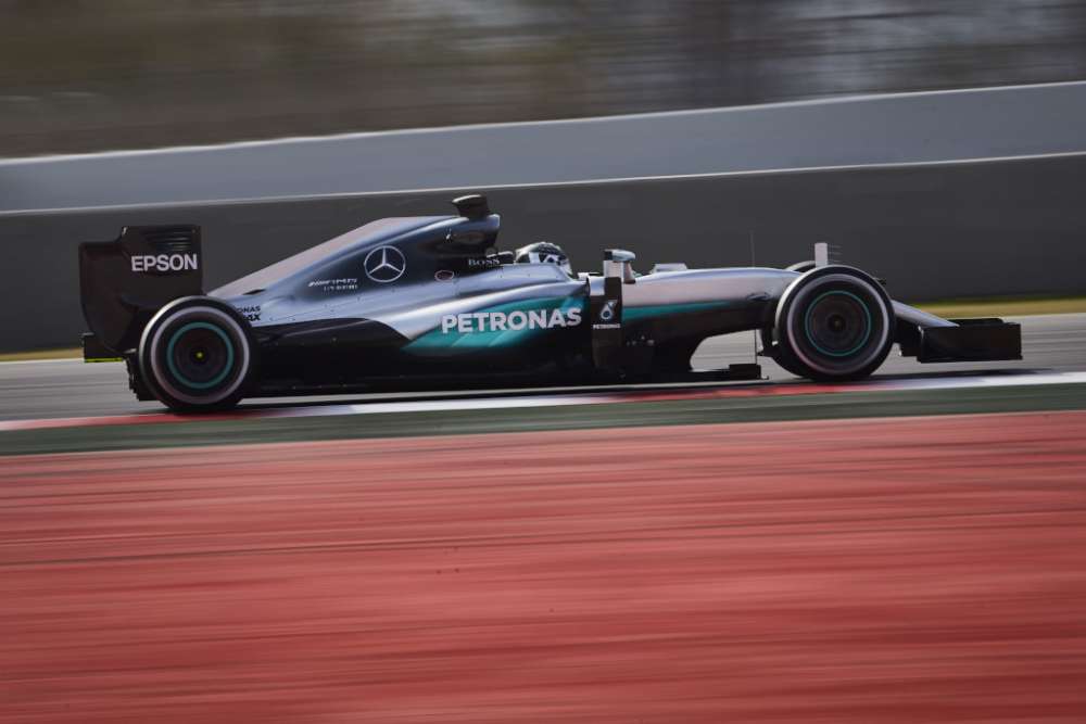 Nico Rosberg day 4 of pre season testing