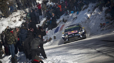 Winter sport, rally style volkswagen full of ambition ahead of unique WRC Round in Sweden
