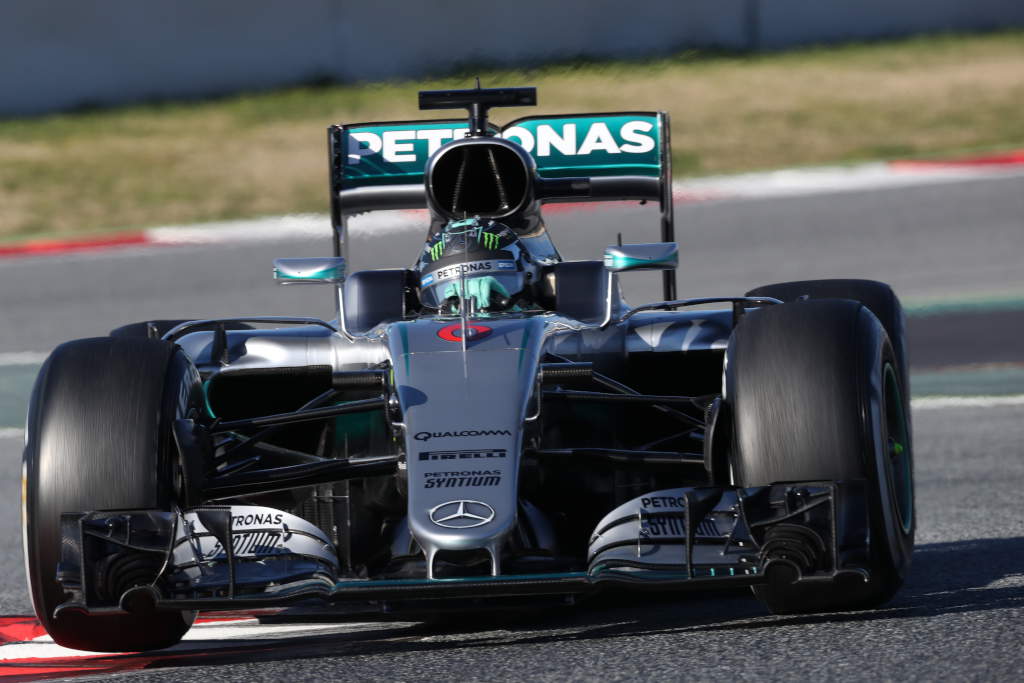 2016 Barcelona Test Two – Day One Mercedes report