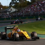 2016 Formula 1 Rolex Australian Grand Prix first corner of the the track