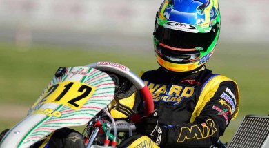 Anthony Gangi Jr. continues to strive for results in WSK Super Master Series action