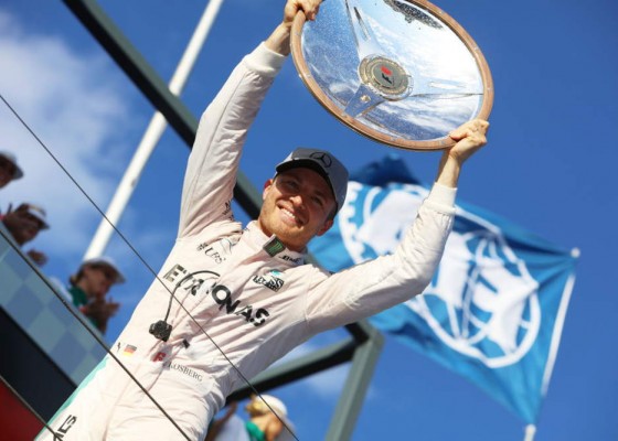 Formula One – MERCEDES AMG PETRONAS, Australian GP 2016.  Nico Rosberg first race winner of 2016
