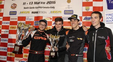 Giacomo Pollini, Alberto Cavalieri e Racing Team Officina del Kart