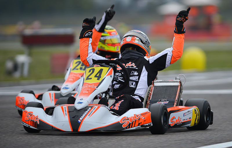 Sodi doubly victorious at Castelletto in the WSK