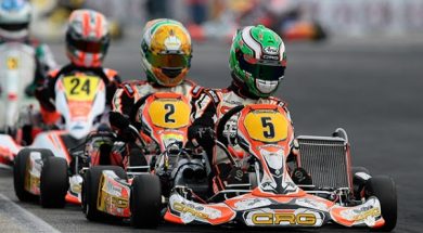 Flavio Camponeschi and Paolo De Conto, KZ CRG driver