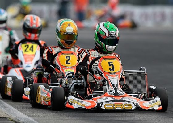 Flavio Camponeschi and Paolo De Conto, KZ CRG driver