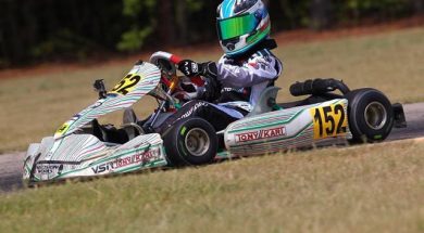 Jak Crawford piloted a Tony Kart at the 2015 USRMCGN and returns to the OTK brand with Team Koene USA