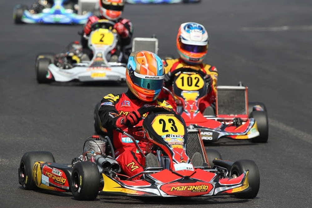 DANTE AND SANI SPECTACULAR IN KZ2  AT THE 27TH SPRING TROPHY IN LONATO