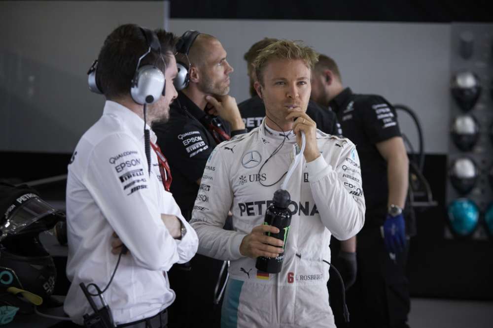 Nico Rosberg Just before todays race in China