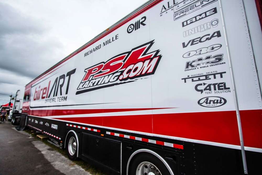 PSL karting Race trailer and team ready to serve your every needs!