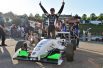 Parker Thompson getting out of his winning USF2000 car 1