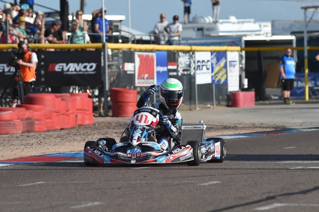 BRADEN EVES TAKES MDD TO THE TOP IN SUPERKARTS USA COMPETITION