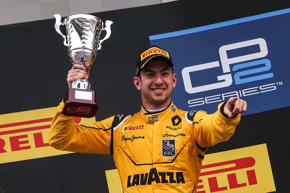 DAMS confirm Nicholas Latifi and Oliver Rowland for 2017 GP2 title challenge