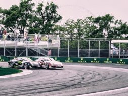 Morad and Robichon Clash in the last race of the Porsche GT3 at the Canadian Grand Prix