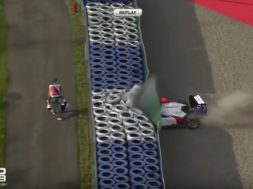 Juliano Alesi big crash at the Redbull ring 2016