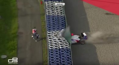 Juliano Alesi big crash at the Redbull ring 2016