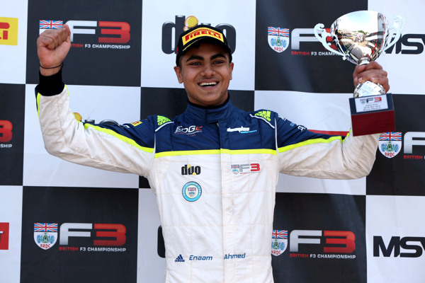 Autumn Trophy Champion Ahmed returns with Carlin for 2017 BRDC