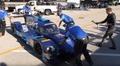 LMP2 24 hours of Daytona testing