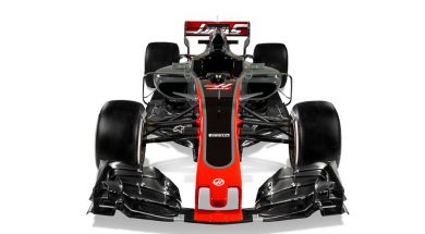 Haas VF17 Launch Video F1 2017 Car front view
