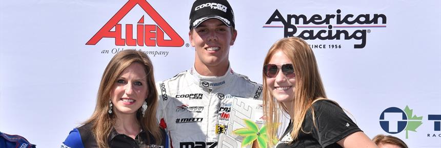 CAPE MOTORSPORTS’ OLIVER ASKEW WINS AT USF2000 OPENER IN ST. PETE