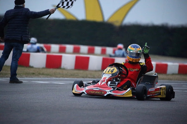 MARANELLO KART AND NICOLAS GONZALES DOMINATE  THE SPRING TROPHY IN KZ2