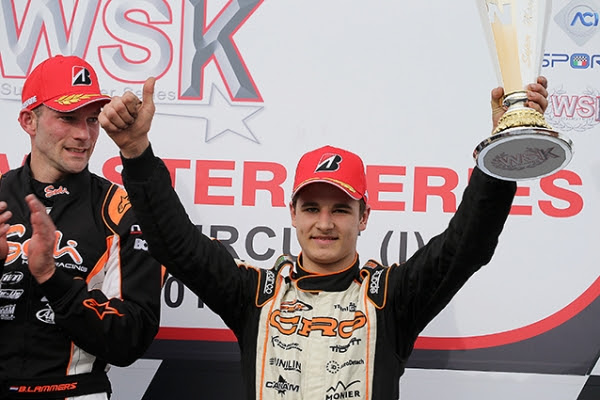 CRG AND STAN PEX ON THE PODIUM OF WSK  IN CASTELLETTO