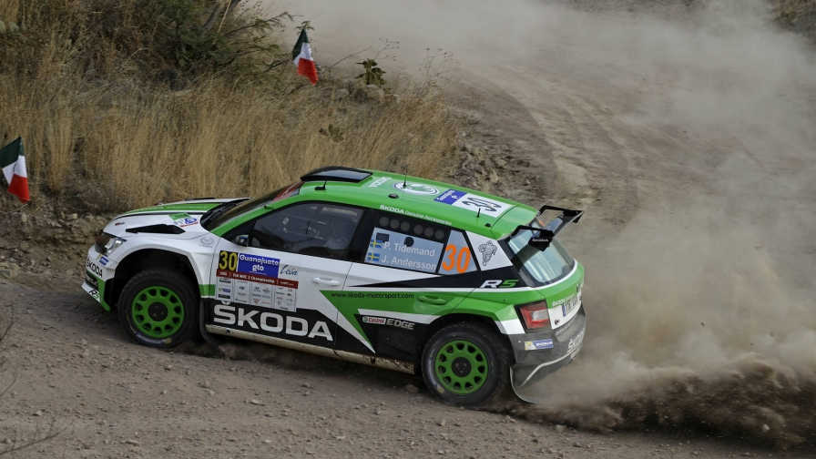 Sunday WRC 2 in Mexico Two in a row for Tidemand