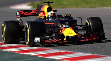 Test 2 day 1 barcelona redbull f1 Ricciardo