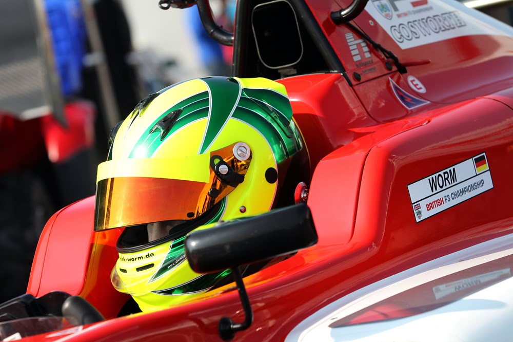 Worm “It feels good” to be in British Formula 3