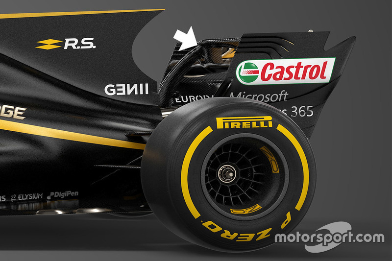 FIA forces Renault to tweak rear wing concept