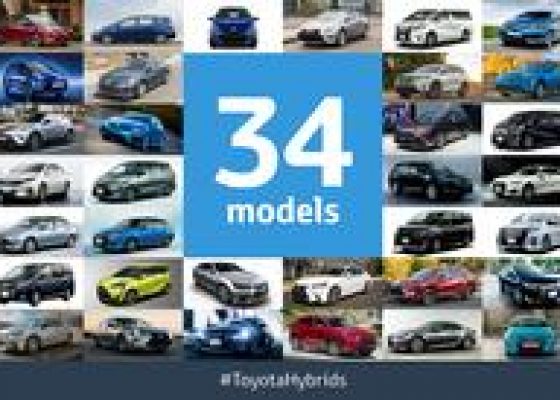 Toyota Global Hybrids Sales Surpass 10 Million