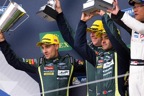 ASTON MARTIN RACING CLAIMS PODIUM AT 6 HOURS OF SILVERSTONE