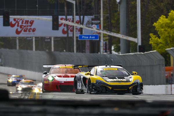 VICTORY FOR PARENTE HEADLINES DOUBLE PODIUM FOR McLAREN 650S GT3 AT LONG BEACH