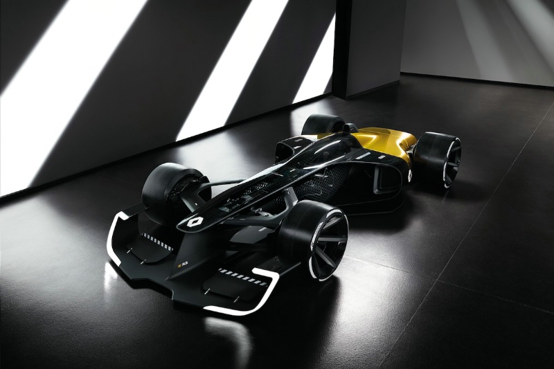 Renault reveals futuristic 2027 F1 concept