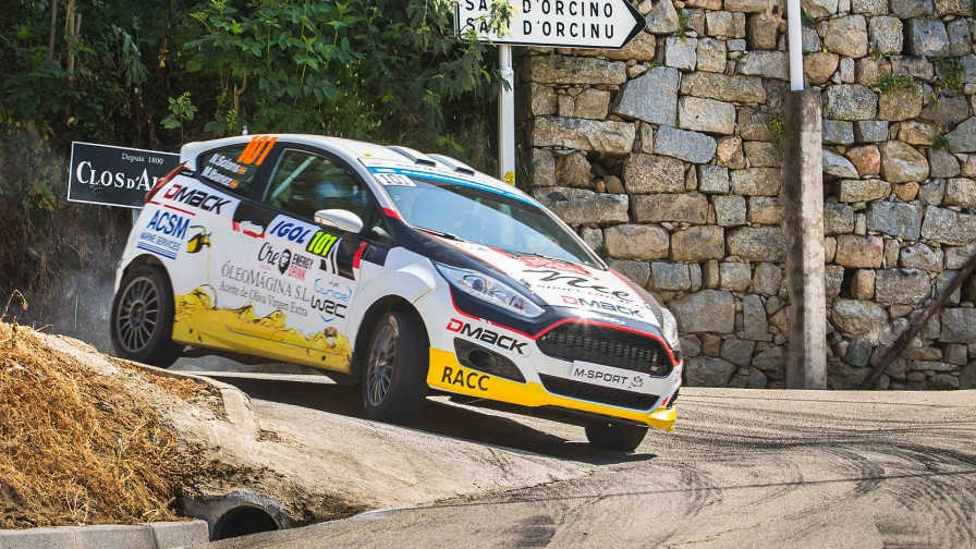 Junior WRC in Corsica: Solans claims opener
