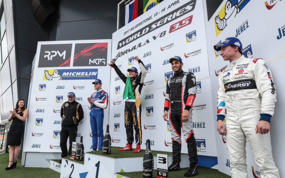 Pietro Fittipaldi (Lotus) achieves historical double win in the World Series 2017 Season debut in Silverstone