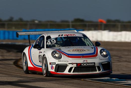 Sebastian Landy has Up and Down Weekend at Barber in IMSA Porsche GT3 Cup
