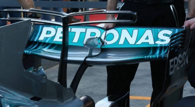 T wing Mercedes