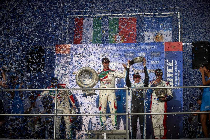Tiago Monteiro wins round one of the 2017 FIA WTCC in Morocco! Tiago takes major victory from pole position